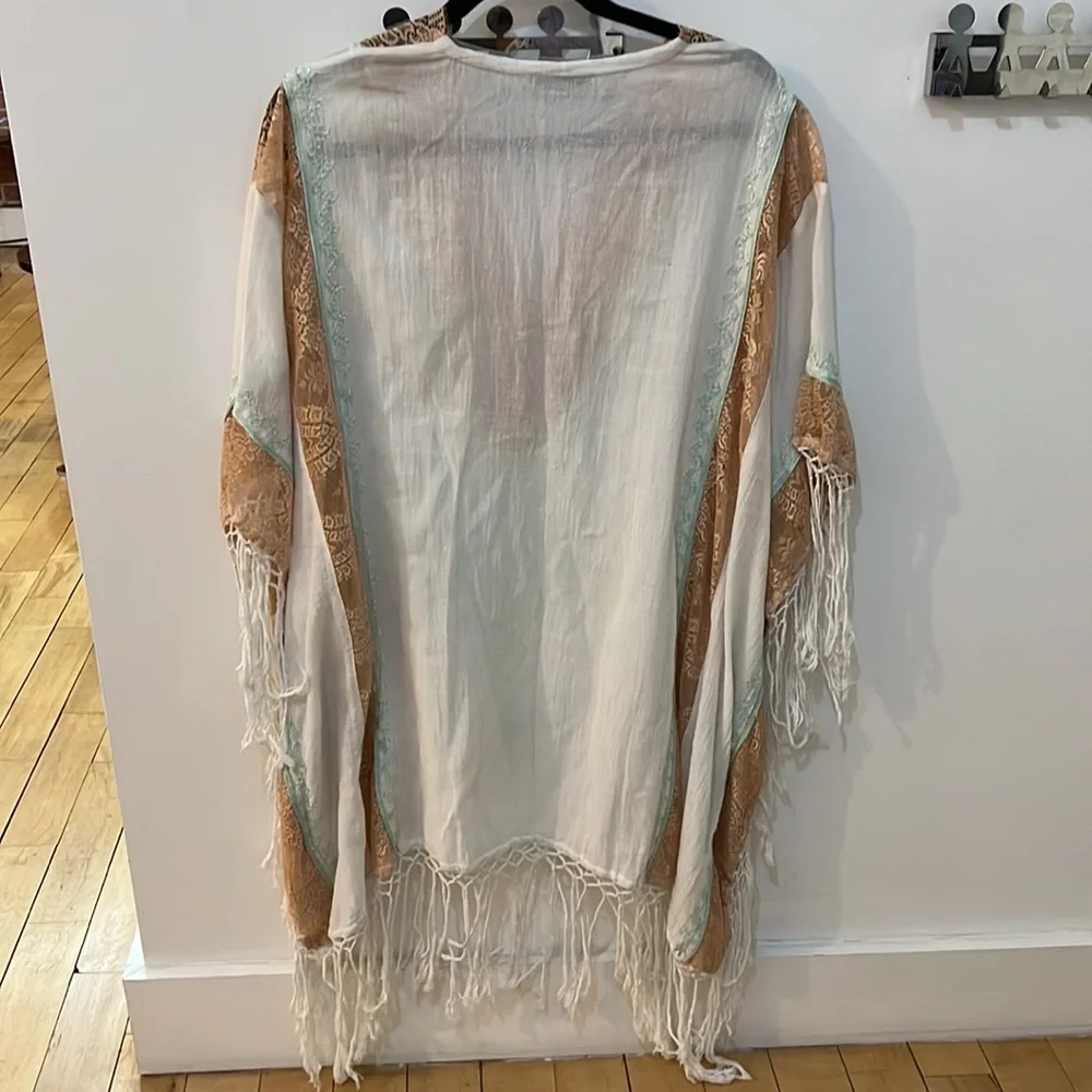 Fleur de Pirate Embroidered Caftan OS - Picture 8 of 14